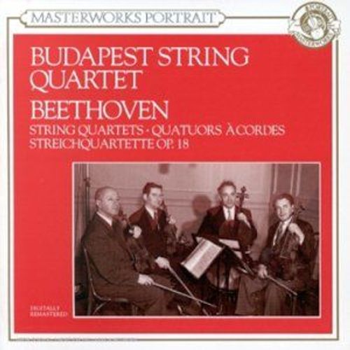 2cd Ludwig Van Beethoven (Compositeur), Budapest String Quartet Quatuors Opus 18