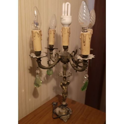 chandelier dorée