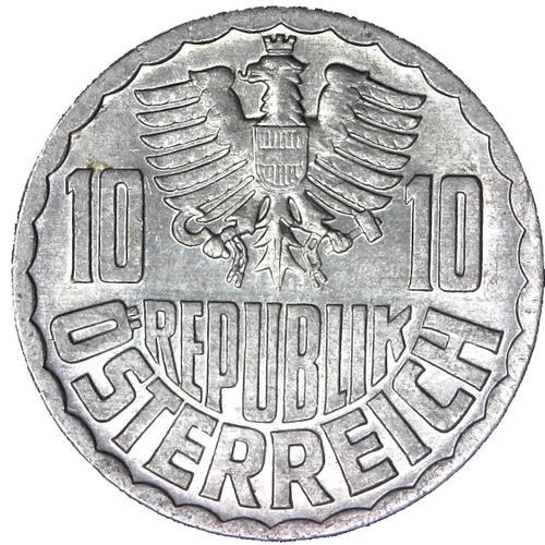 Pièce 10 Groschen Autriche - 1983