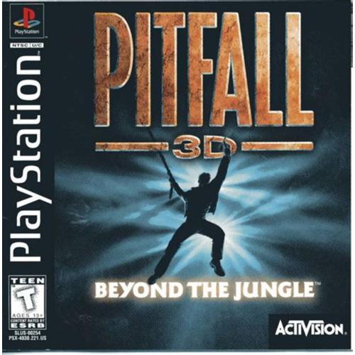 Pitfall 3d Beyond The Jungle Jeu Playstation Pal Sles-00836 Activision Psx-4030.101.Fr 1998