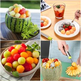 Accessoires de cuisine,Éplucheur de Fruits cuillère Melon Baller