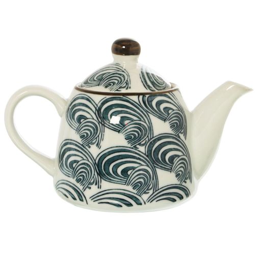 Petite Théière En Céramique Avec Son Infuseur En Acier 0.3 L