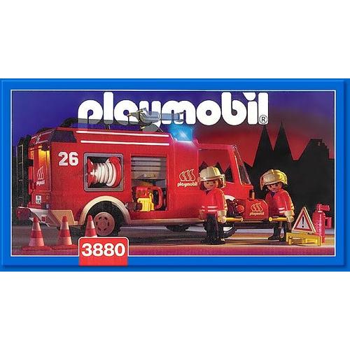 Playmobil 3880 - Camion De Pompiers
