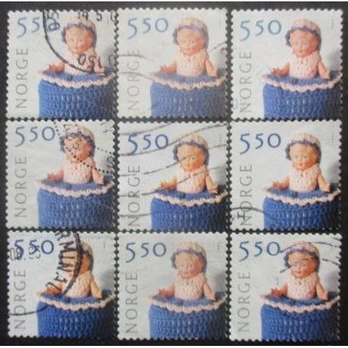 Norvege N°1339 X 9 Oblitéré
