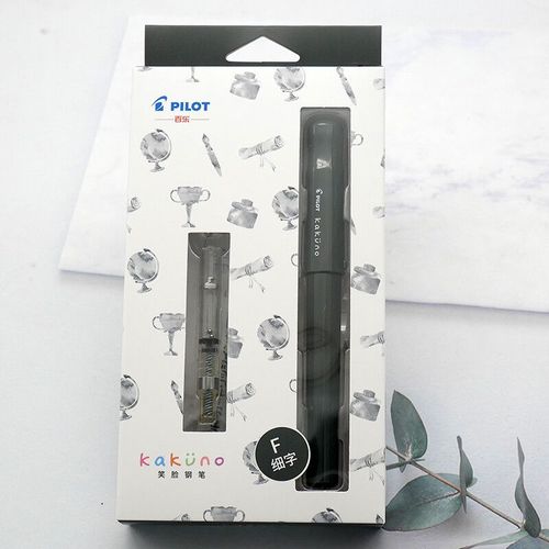 Kawaii Pilote Kakuno Stylo Plume Stylo À Encre Mignon Smiley Visage Staacquering Fournitures Scolaires Bureau Pour 2020 Meilleur Cadeau Fka-1sr - Type Classic Black Smile-M 0.5mm