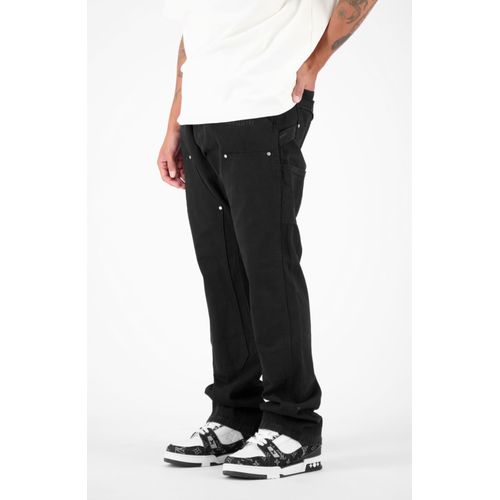 Black Bananas Scratched Carpenter Pantalon Noir
