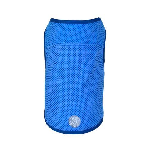 Gf Pet Elastofit Ice Vest - Gilet Réfrigérant Pour Chien- Refroidissement Pour Les Chiens- Taille 2xl Veste Cool Longueur Du Dos 61cm- Bleu