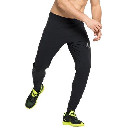 Odlo Pantalon De Running Zeroweight Pour Homme, L, Noir - L