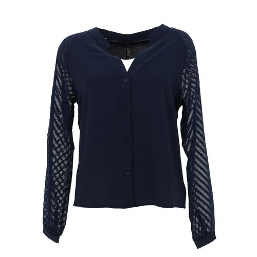 Chemise Manches Longues Tiffosi Pleat 1 Bleu Marine Bleu Marine