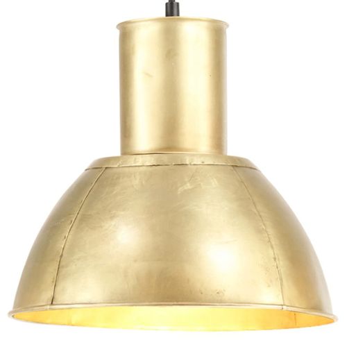 Vidaxl Lampe Suspendue 25 W Laiton Rond 28,5 Cm E27