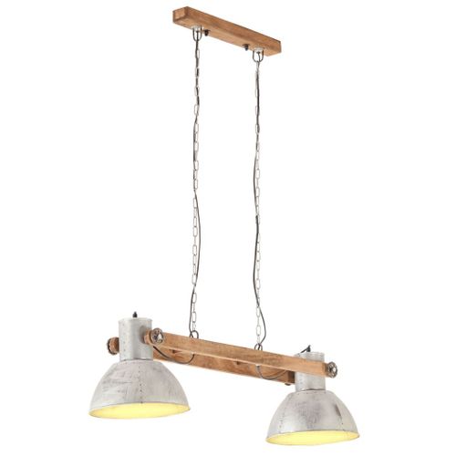 Vidaxl Lampe Suspendue Industrielle 25 W Argenté 109 Cm E27
