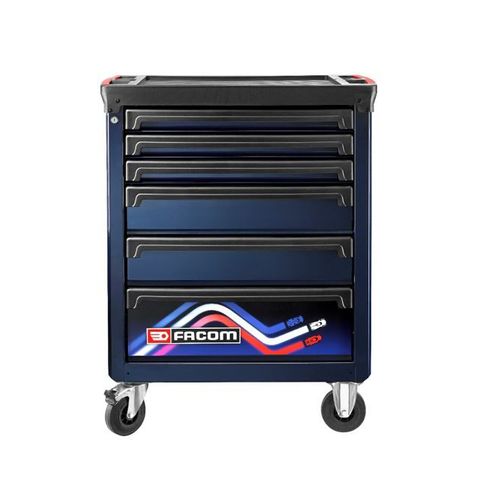 FACOM - Servante ROLL 6 tiroirs - 3 modules par tiroir - Edition Limitée Racing - SP.ROLL6M3A24H