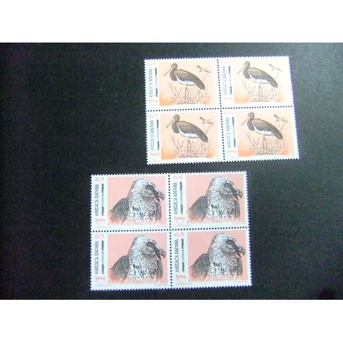 146 Espagne 1993 / Faune Oiseaux En Danger D'extinction / Edifil 3270 /3271 ** Yvert 2862 / 2863 Mnh