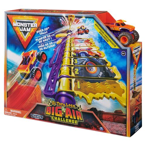 Monster Jam Playset El Toro Loco Big Air Challenge 1:64 Monster Jam