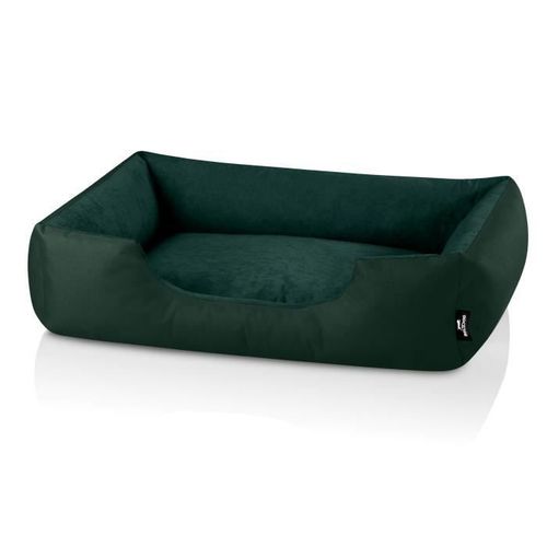 Beddog® Zara Lit Pour Chien, Panier Corbeille, Coussin De Chien [Xl Env. 100x85cm, Bottle-Green (Vert Foncé)]