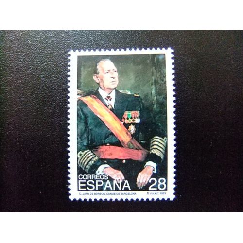 146 Espagne 1993 / Don Juan De Borbon (Père Du Roi Juan Carlos Ier) / Edifil 3264 ** Yvert 2852 **