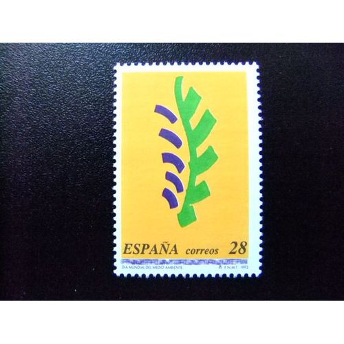 110 Espagne 1993 / Journée Mondiale De L'environnement / Edifil 3263 ** Yvert 2851 Mnh