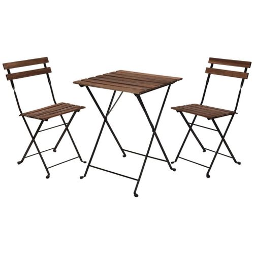 Progarden Ensemble De Bistro 3 Pcs Noir