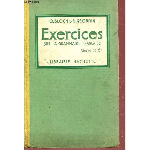 Exercices Bloch Georgin 6ème