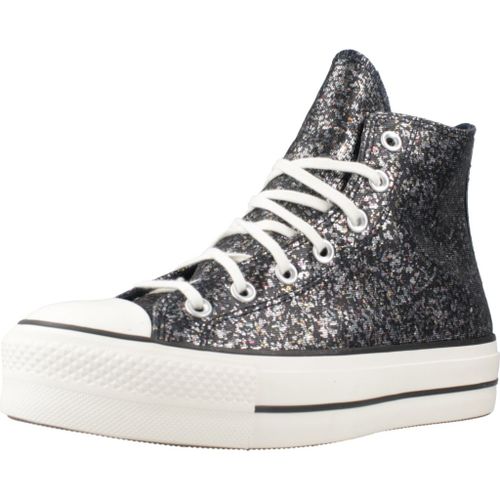 Converse Chuck Taylor All Star Lift Platform Glitter Colour Noir