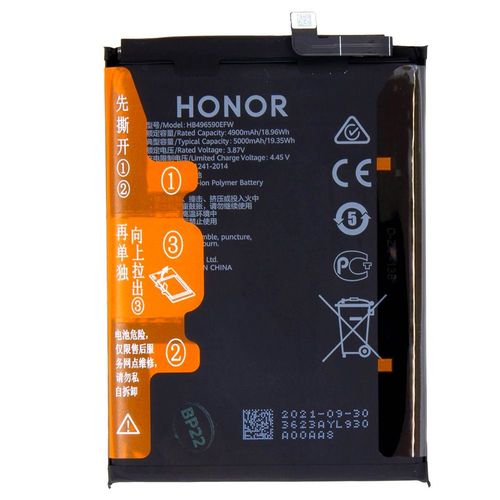 Hb496590efw Batterie Origine Honor X6 / X7 / X8(5g)