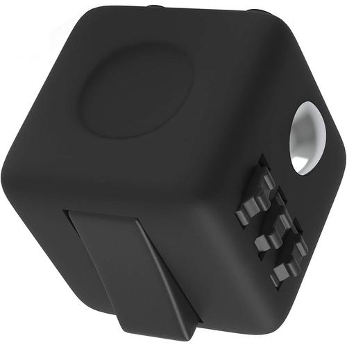 Fidget Cube Anti Stress Enfant Adulte - Fidget Toys Objet Anti Stress  Anxiété - Jouet De Decompression avec 6 Modules Apaisants (Blanc) HA