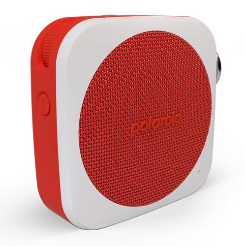 Enceinte Bluetooth Polaroid Music Player 1 Rouge et blanc