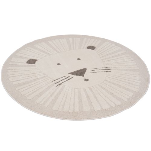 Pergamon Kinder Teppich Happy Kids Beige 120x120 Cm