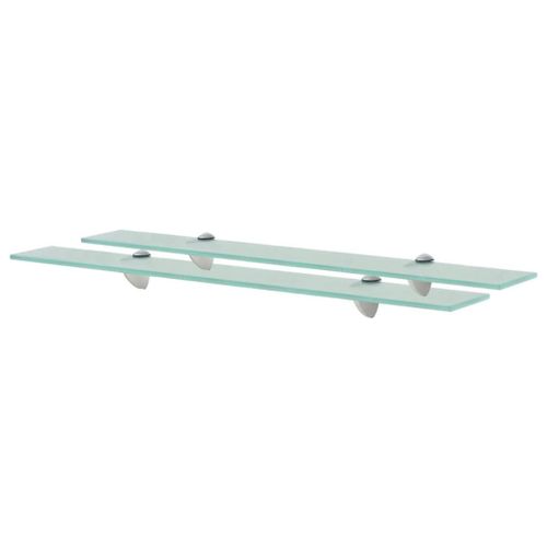 Vidaxl Étagères Murales 2 Pcs Verre 70x20 Cm 8 Mm