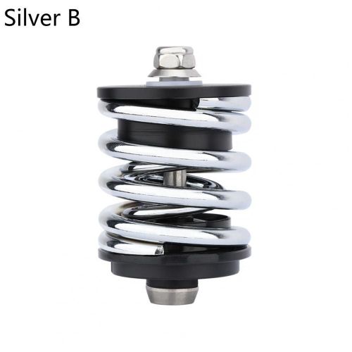 Argent B - Amortisseur Universel De Vélo En Titane, Ressort De Suspension Arrière, Couleur Vibrante