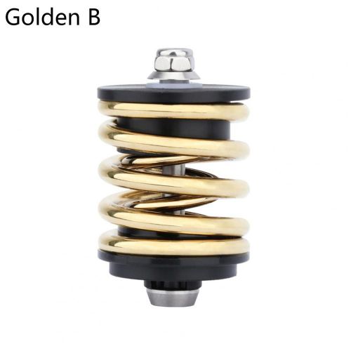 Golden B - Amortisseur Universel De Vélo En Titane, Ressort De Suspension Arrière, Couleur Vibrante