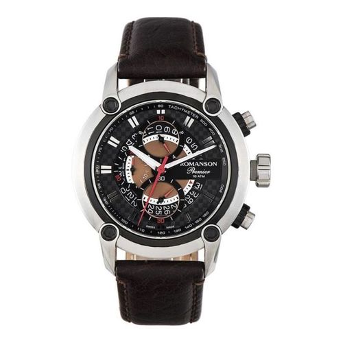 Montre Bracelet - Romanson Premier Pl2642hm1da32w Montre Hommes Chronographe