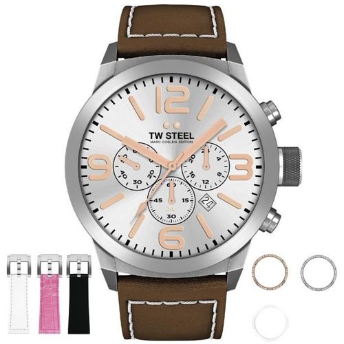Tw Steel Marc Coblen Edition Twmc32 Montre Femmes - Montre Hommes Chronographe