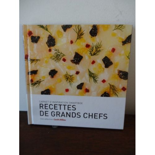Carnet D'inspiration Smartbox Recettes De Grands Chefs