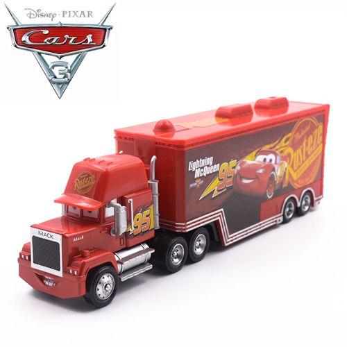 Couleur Voiture 3 Voiture Jouet Pixar Cars 3 En Métal, Éclairage Tempête Jackson, Camion Mcqueen Mack, Golden Curz, Véhicules Jouet, Cadeau De Noël Et D'anniversaire Pour Enfants