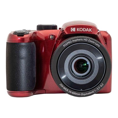 Appareil photo Compact Kodak Pixpro Astro Zoom AZ255 Rouge compact - 16.35 MP - 1080p / 30 pi/s - 25x zoom optique 67 Mo - rouge