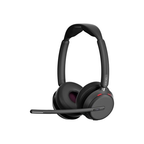 EPOS IMPACT 1060T - Micro-casque - sur-oreille - Bluetooth - sans fil, filaire - Suppresseur de bruit actif