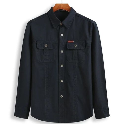Chemises À Manches Longues En Coton Pour Hommes,Chemises De Travail Cargo S,Pêche,Canadisme,Randonnée,Robe De Camping Camisa Keepfifa Zones Bre M-6xl