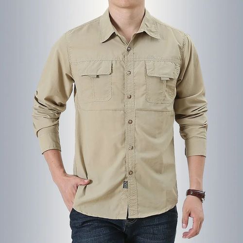 Chemise De Pêche À Manches Longues Pour Hommes,Chemises De Camping Et De Randonnée,Chemise De Chasse À Séchage Rapide,Chemise Dulmilitray,Vêtements D'escalade,4xl