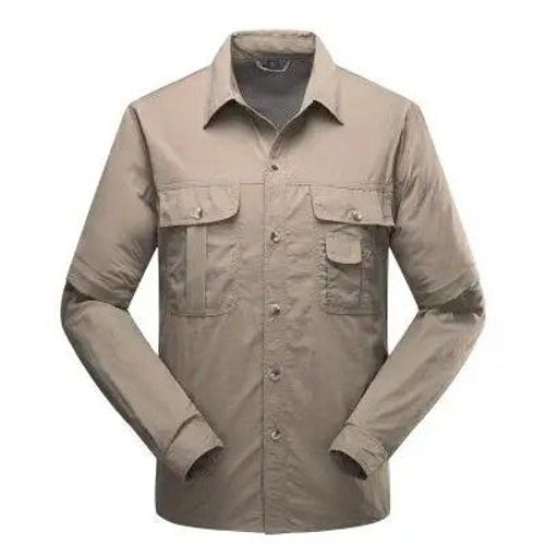 Chemises De Sport Respirantes À Séchage Rapide Pour Hommes,Vêtements De Plein Air,Vêtements Perfectionnés,Pêche,Trekking,Randonnée