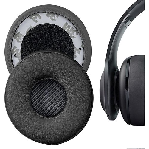 Coussinets de rechange en cuir protéiné pour casque JBL Everest 300, V300BT Noir