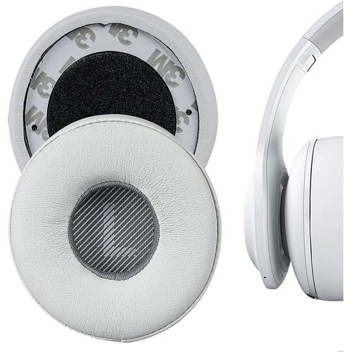 Coussinets de rechange en cuir protéiné pour casque JBL Everest 300, V300BT Blanc