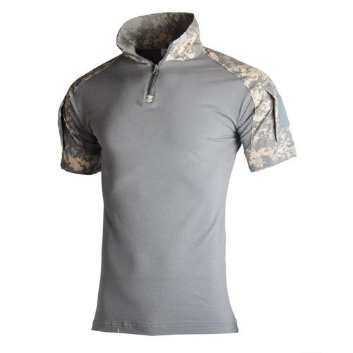 T-Shirt Camouflage À Demi-Manches Pour Hommes,Haut Dulskip,Vêtements De Randonnée,Vêtements D'entraînement,Respirant Librement,Extérieur