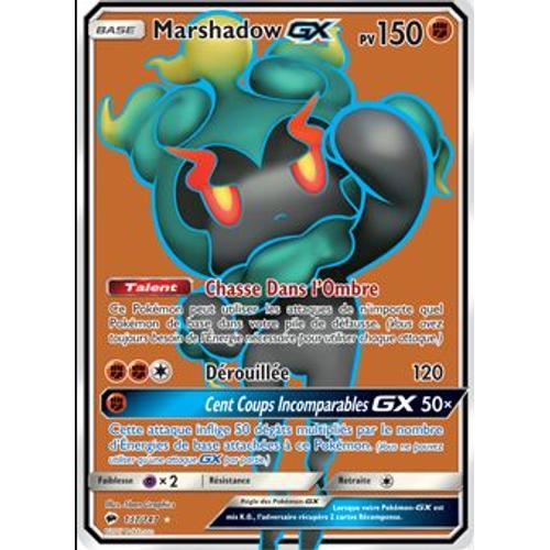 Carte Anglaise Gx Marshadow 137/147