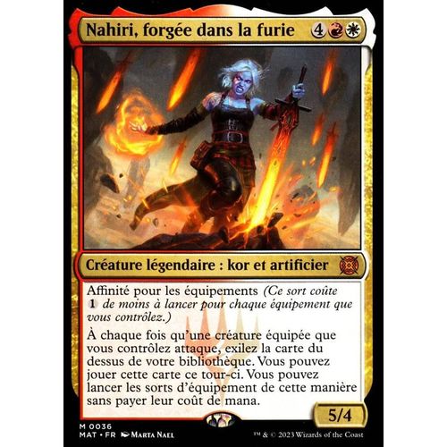 Nahiri Forgée Dans La Furie - Magic - L' Invasion Des Machines - Le Jour D'après - M - 36