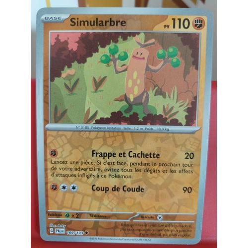 Simularbre Reverse 109/193 Evolutions A Paldea Ev02