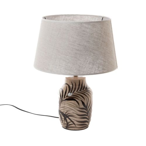 Lampe Mila Avec Un Abat-Jour En Lin
