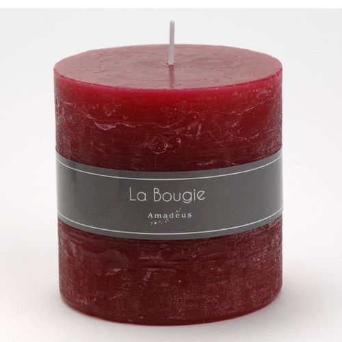 Bougie gros cylindre sangria (lot de 6)