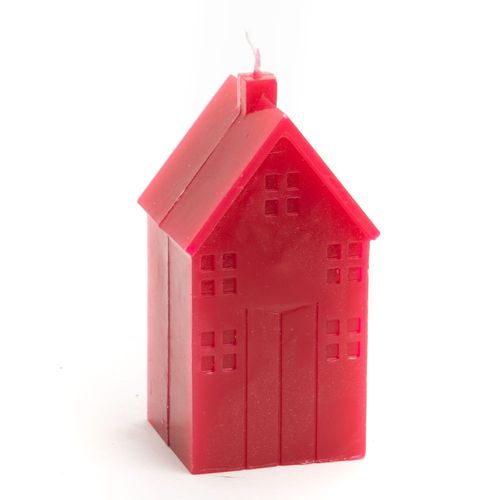 Bougie Maison rouge