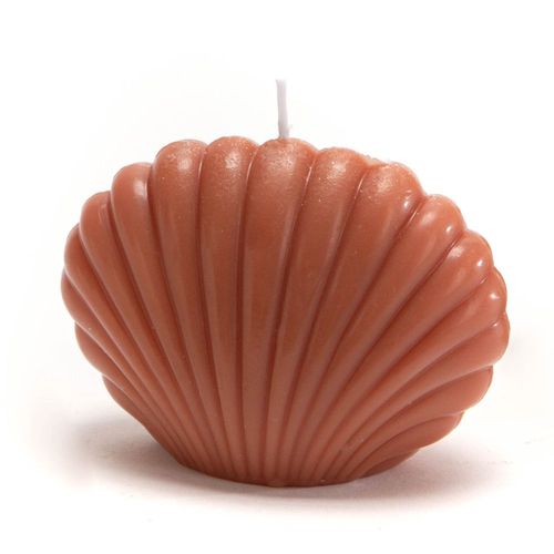 Bougie coquillage Terra (lot de 8)